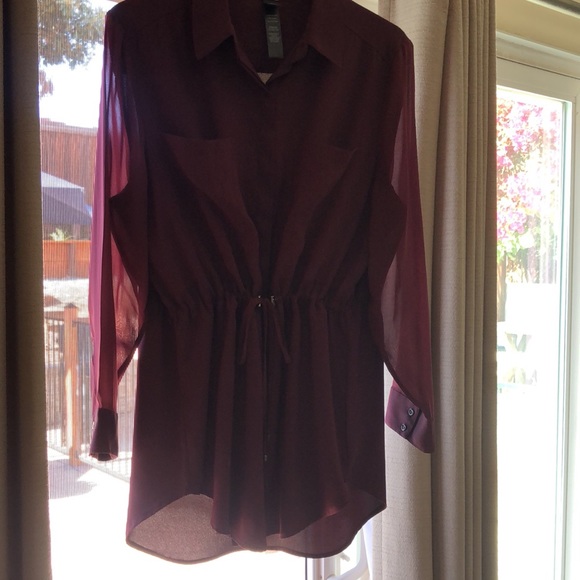 🍷 Gorgeous Chico’s Black Label Sheer Utility Jacket - Picture 4 of 9